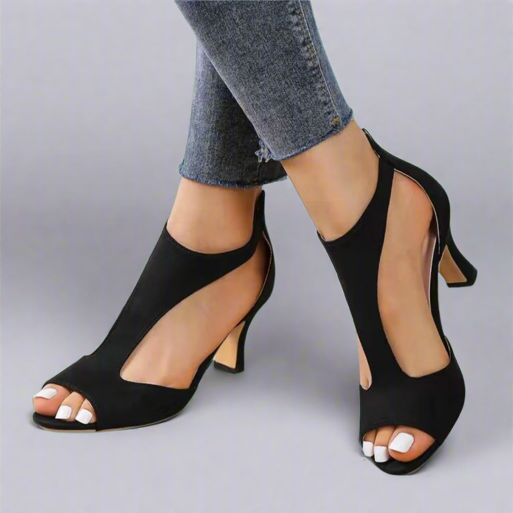 Débora - Elegant Open Toe Orthopedic Sandals
