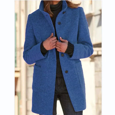Doria - Coat With Button Closure For Women