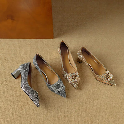 Sylvia&Ruth™ - Gloria Glitter Pumps
