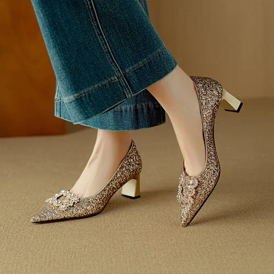 Sylvia&Ruth™ - Gloria Glitter Pumps