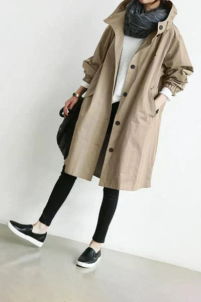 Evelyn – Everyday Rain Cotton Trench