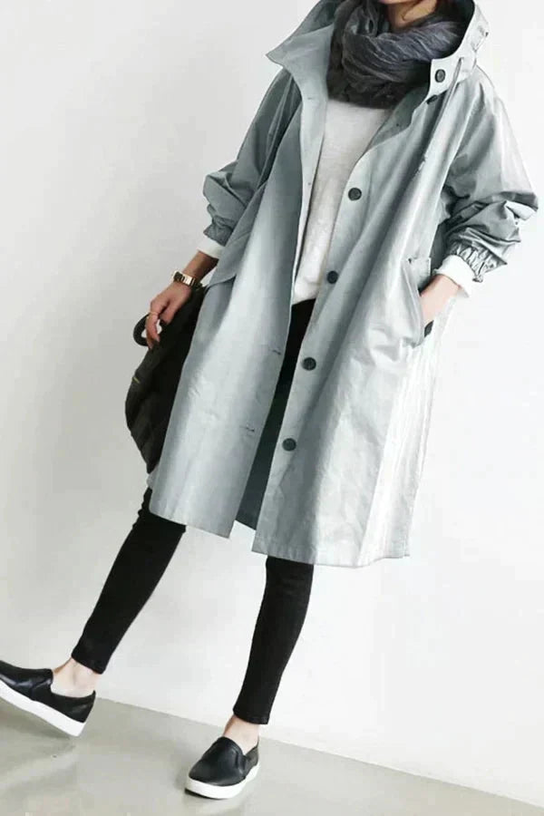 Evelyn – Everyday Rain Cotton Trench