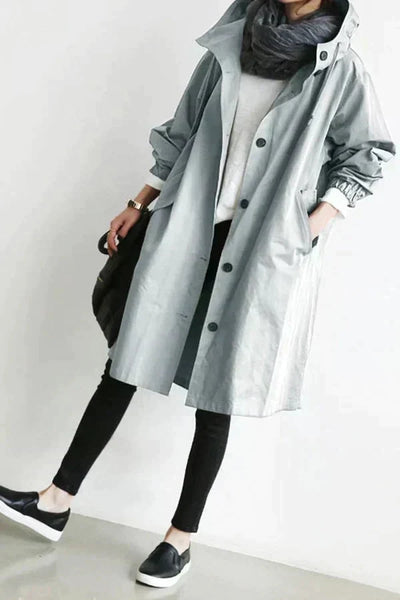 Evelyn – Everyday Rain Cotton Trench