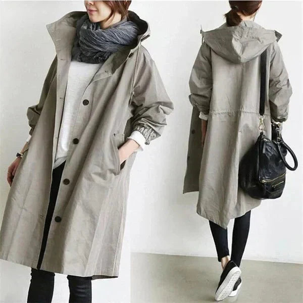 Evelyn – Everyday Rain Cotton Trench