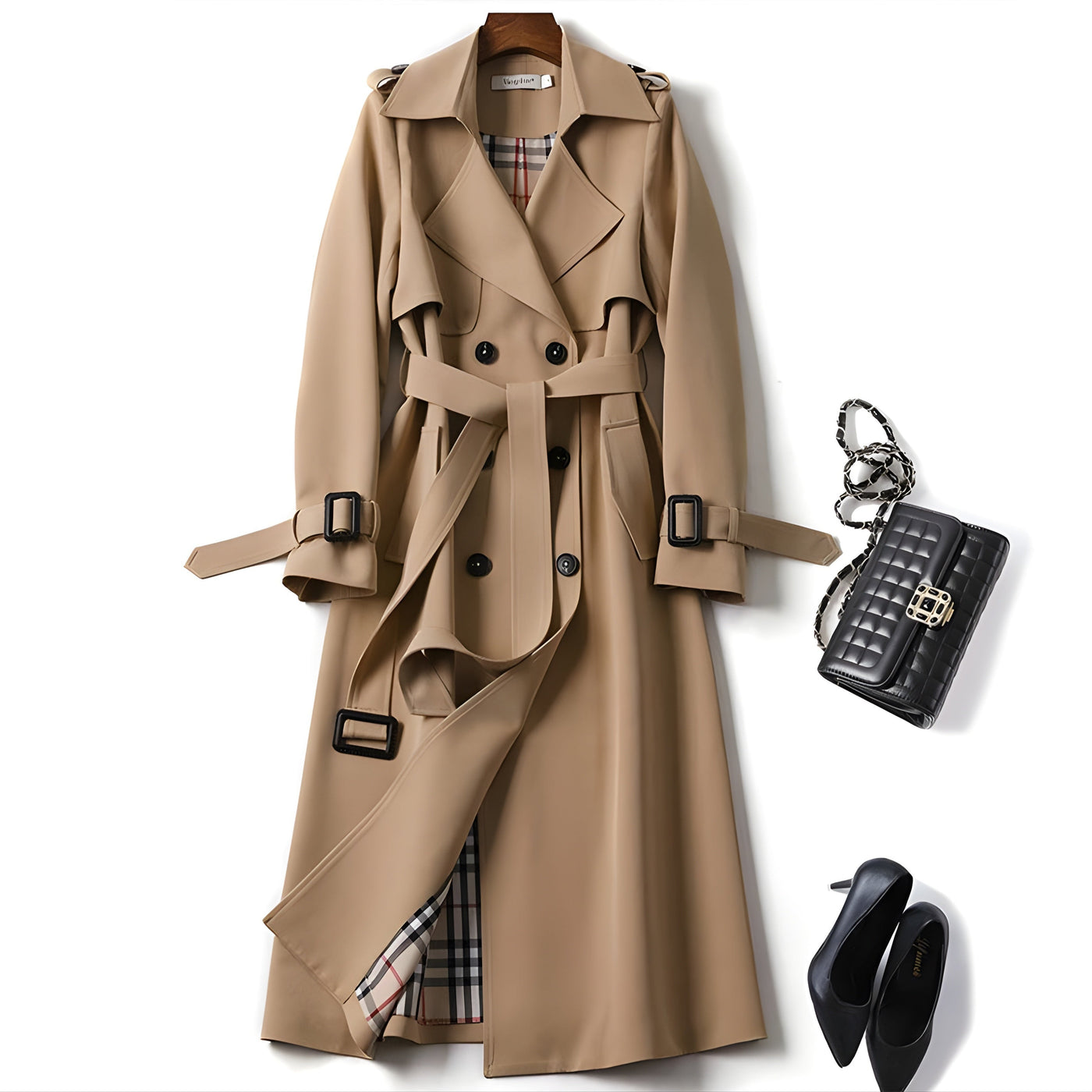 Emily - Stylish Elegant Trench Coat