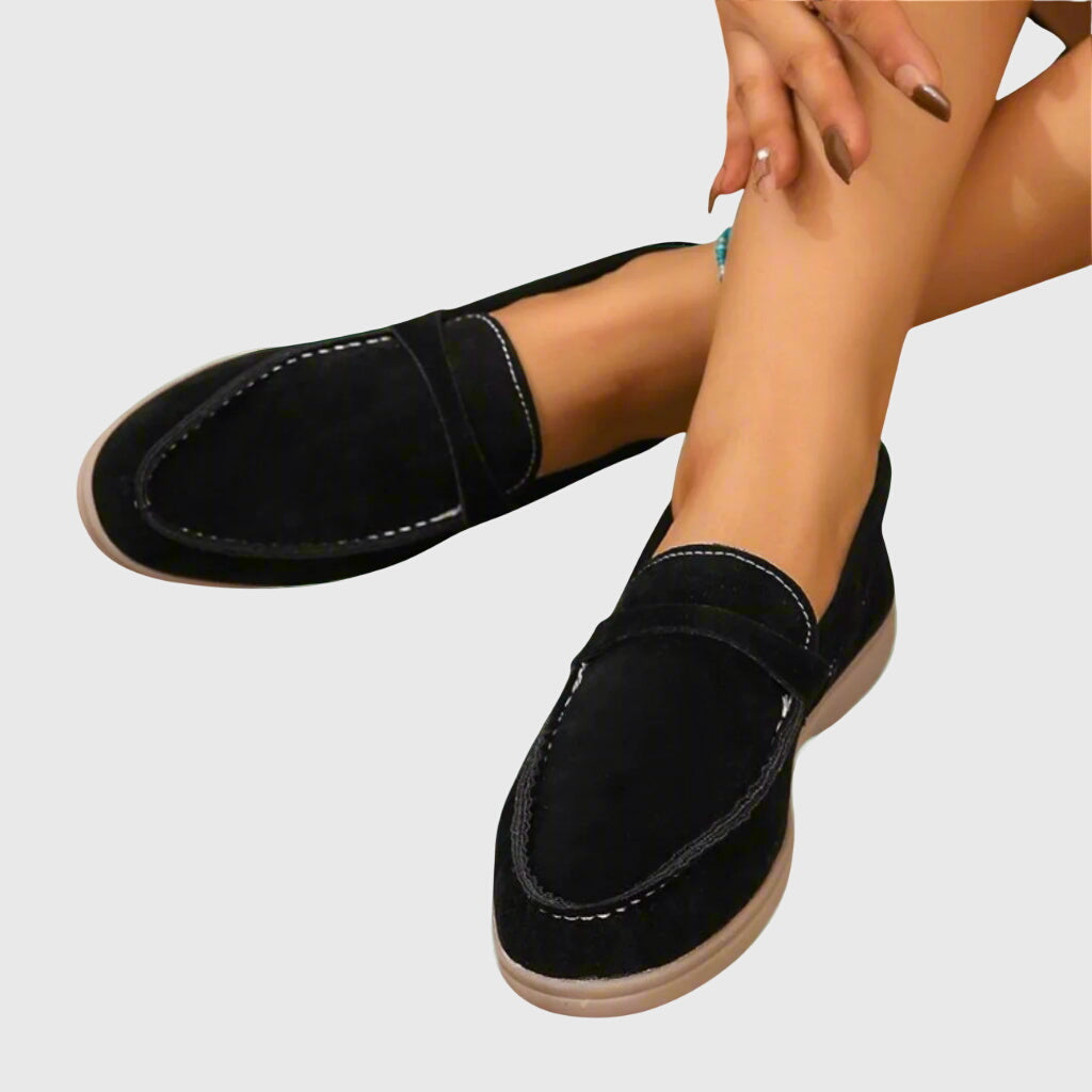 Molly - Orthopedic Suede Loafers
