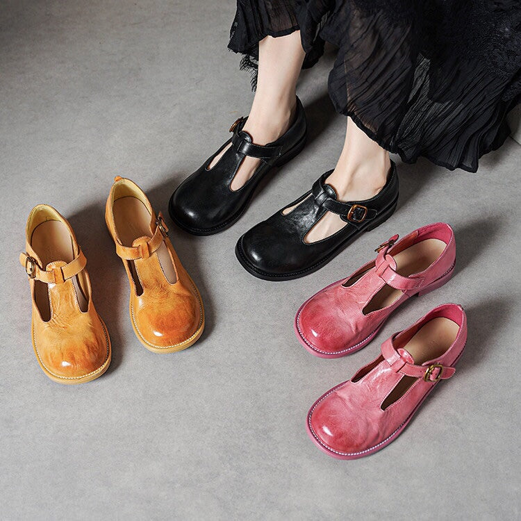 Sylvia&Ruth™ - Elsa Elegant Mary Janes